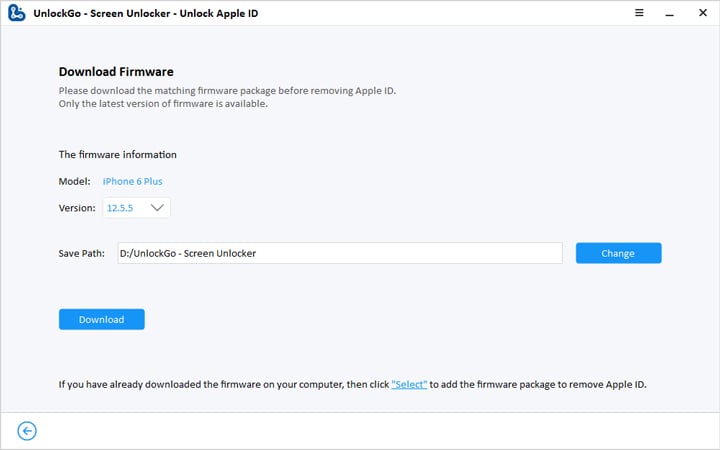 Descargar firmware