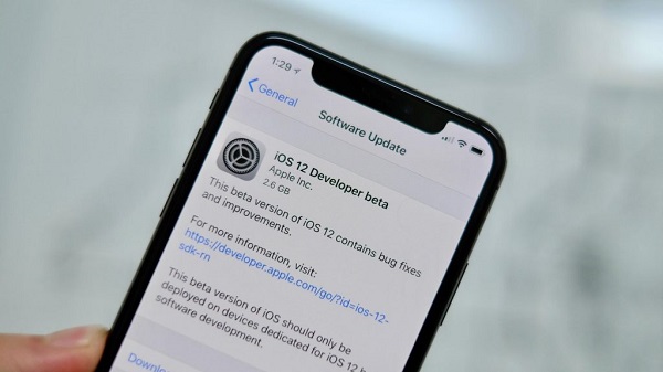 Actualización de iOS 12