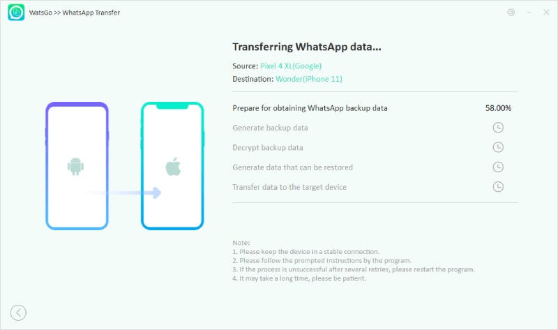 Generar una copia de seguridad de Whatsapp
