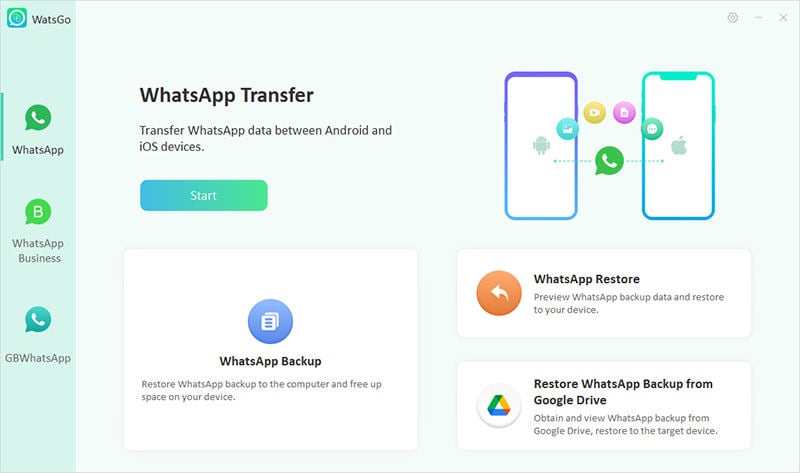 Localizar y usar WhatsApp Backup