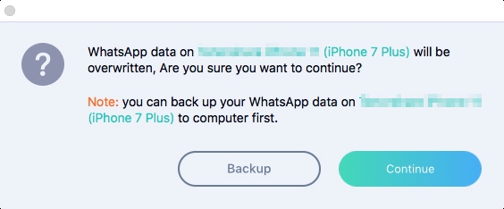 Cómo usar datos de transferencia de whatsapp