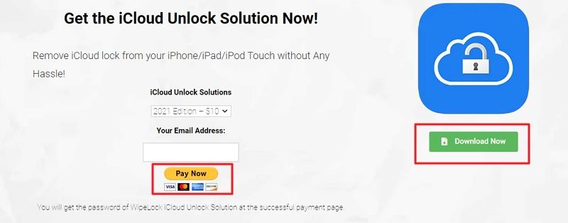 Inicie el proceso de eliminación de iCloud