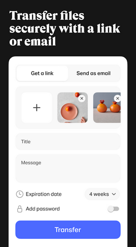Alternativa FEEM como Wetransfer